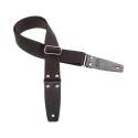 Magrabò Tracolla Stripe SC Entry Nero 5 cm terminali Nero fibbia Argento - vai con la sigla