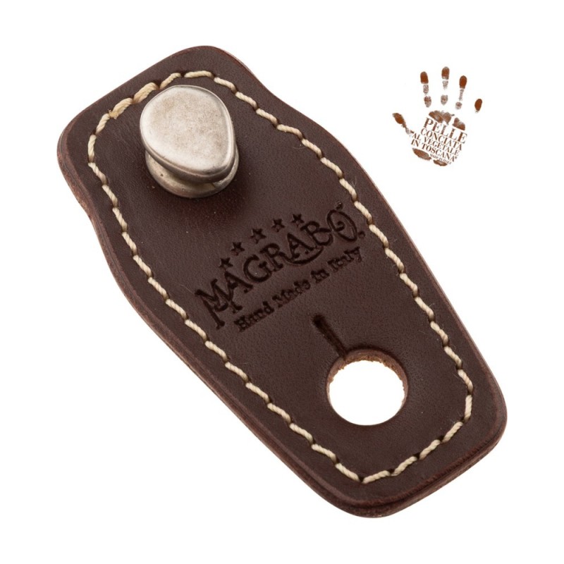 Magrabò End Pin Marrone ø 11mm - Terminale per chitarra acustica - vai con la sigla