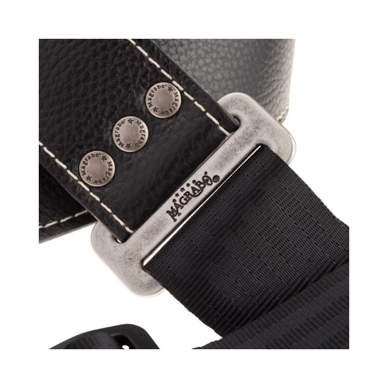 Magrabò Tracolla Stripe SS Hammer Colors Nero 7 cm - vai con la sigla