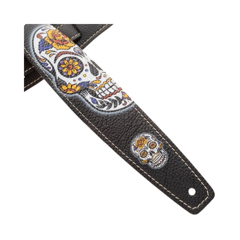 Magrabò Tracolla Holes HS Art Print Calavera Nero 6 cm - vai con la sigla