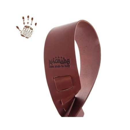 Magrabò Tracolla Holes HC Core Marrone Scuro 6 cm - vai con la sigla