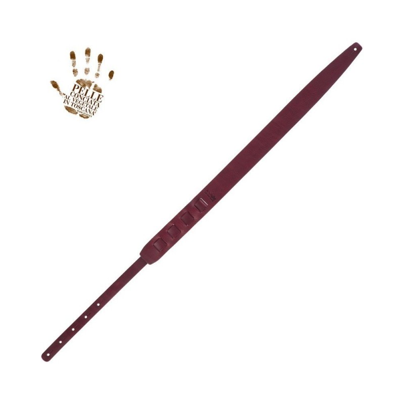 Magrabò Tracolla Holes HC Core Bordeaux 6 cm - vai con la sigla