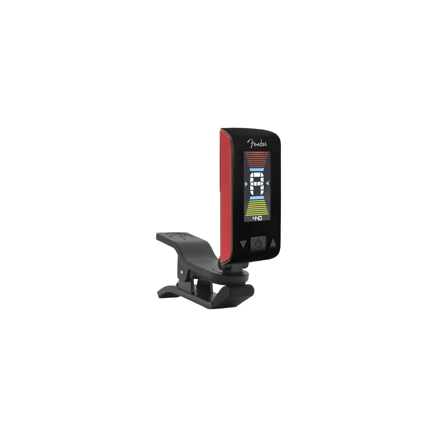 FENDER Original Tuner, Fiesta Red, accordatore a clip cromatico - vai con la sigla