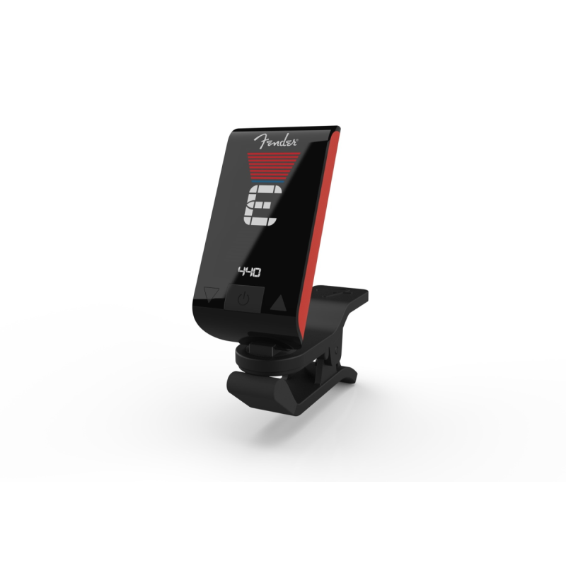 FENDER Original Tuner, Fiesta Red, accordatore a clip cromatico - vai con la sigla