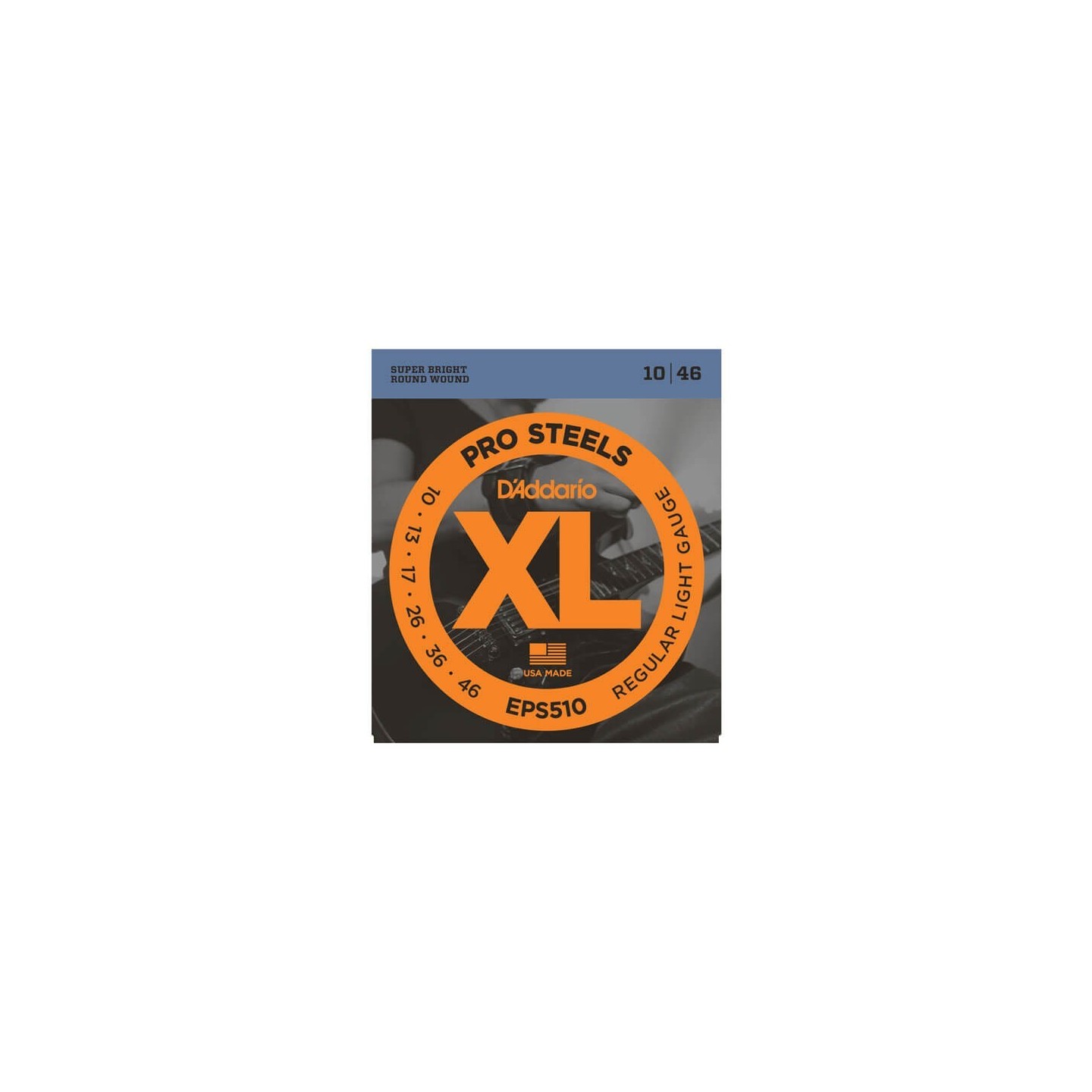 D'ADDARIO EPS510 ProSteels, Regular Light, 10-46 - vai con la sigla