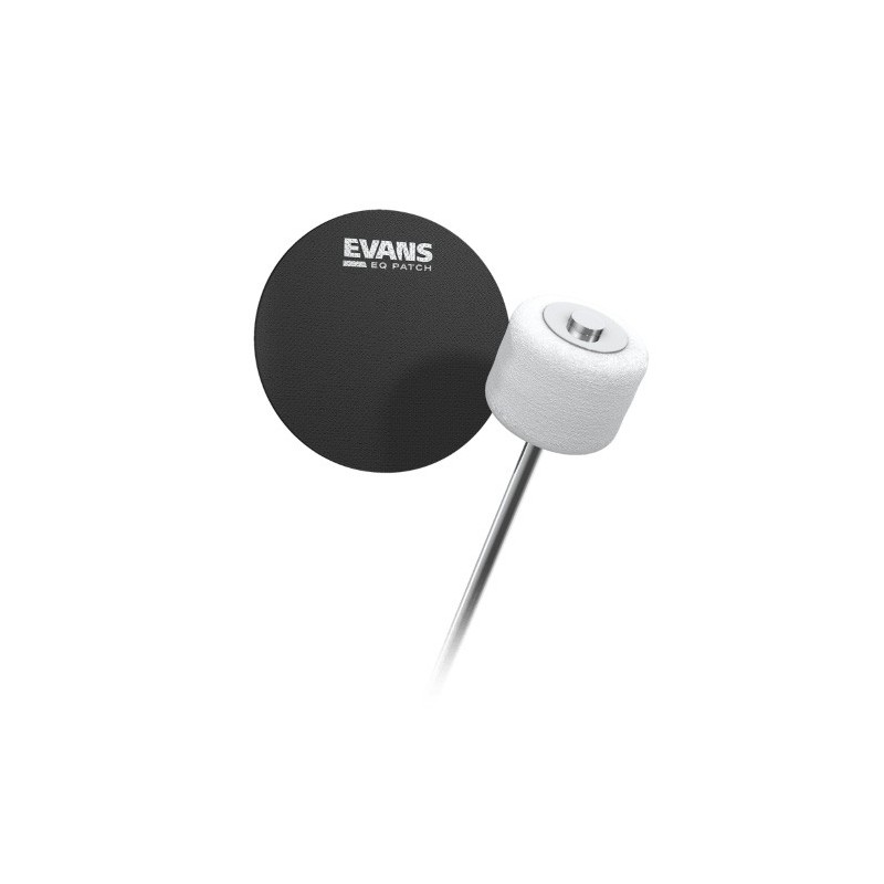 EVANS EQPB1, Singola patch EQ in nylon nero per grancassa
