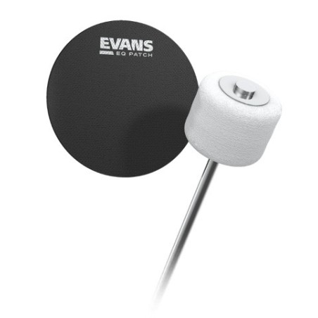 EVANS EQPB1, Singola patch EQ in nylon nero per grancassa