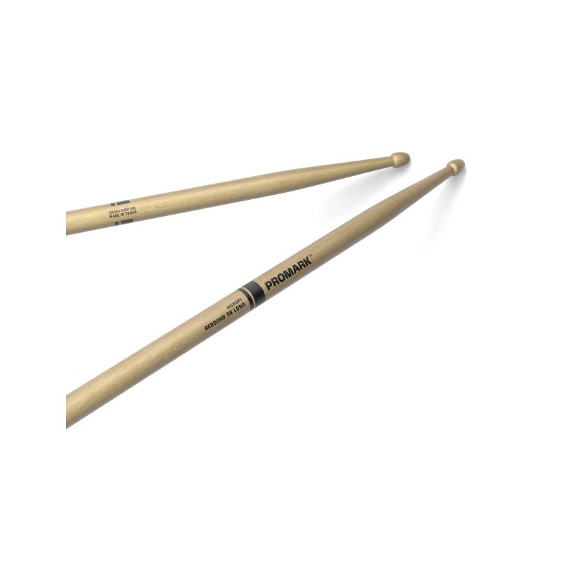 PROMARK Bacchette Rebound 5B Long in noce americano, punta acorn in legno