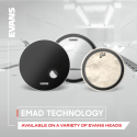 EVANS BD20REMAD Pelle risonante REMAD per grancassa, 20 "