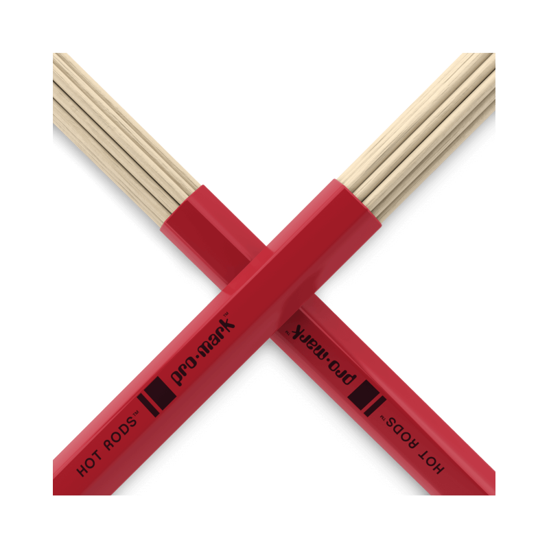 PROMARK H-RODS Spazzole in listelli di legno Hot