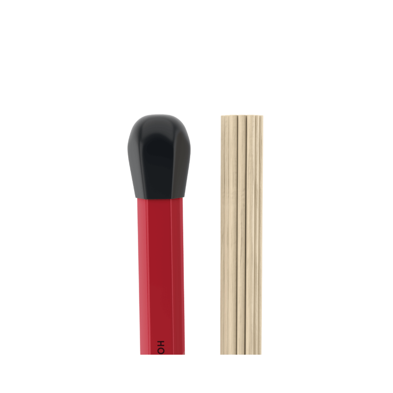 PROMARK H-RODS Spazzole in listelli di legno Hot