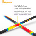 PROMARK Bacchette Rebound 5B ActiveGrip in noce americano, punta acorn in legno