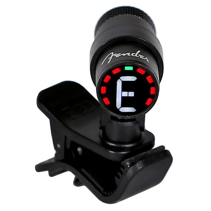 FENDER Bullet Tuner, Black, accordatore chitarra, basso, ukulele - vai con la sigla