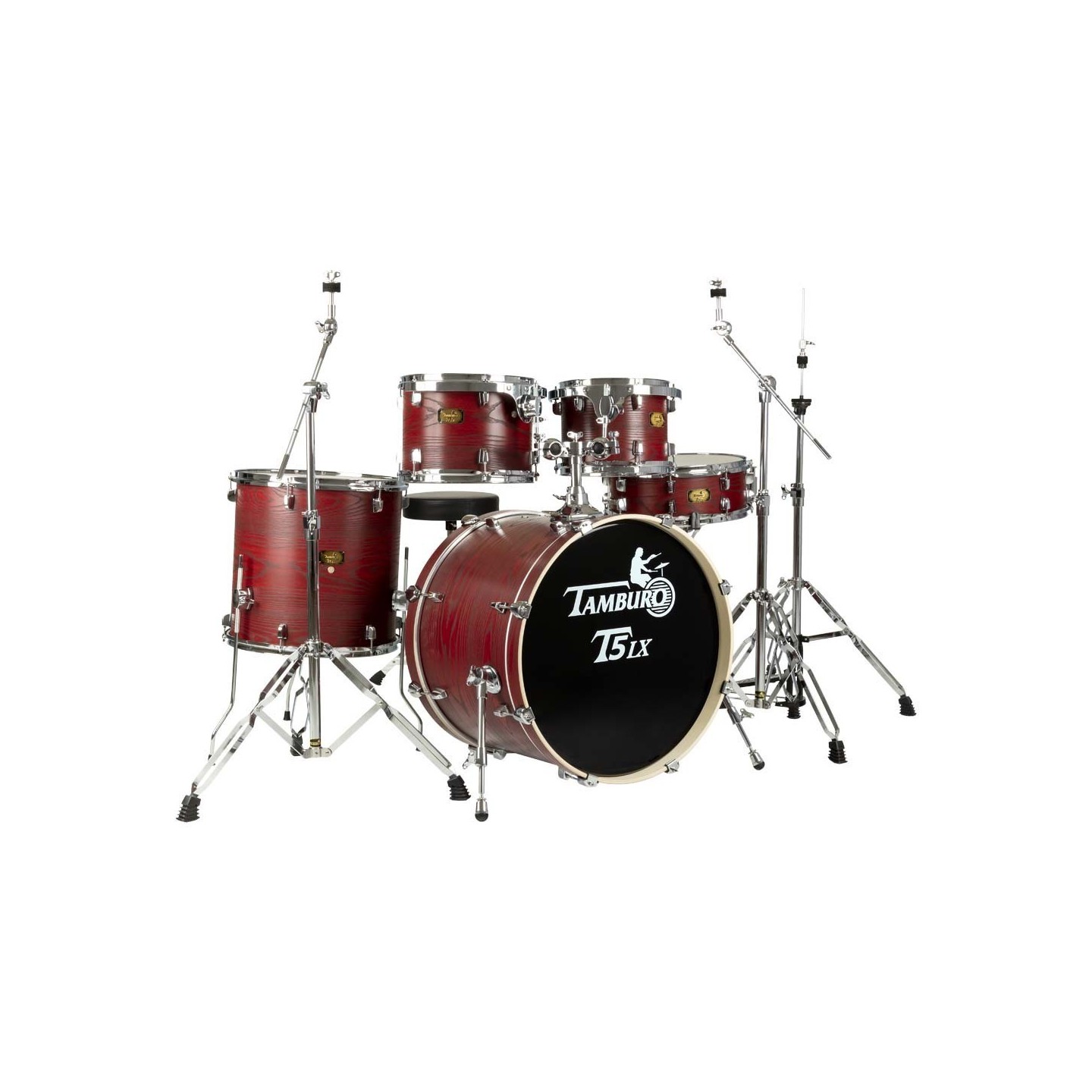 TAMBURO T5LX S22 WGRD, nuova serie, colore Wood Grain Red - vaiconlasigla