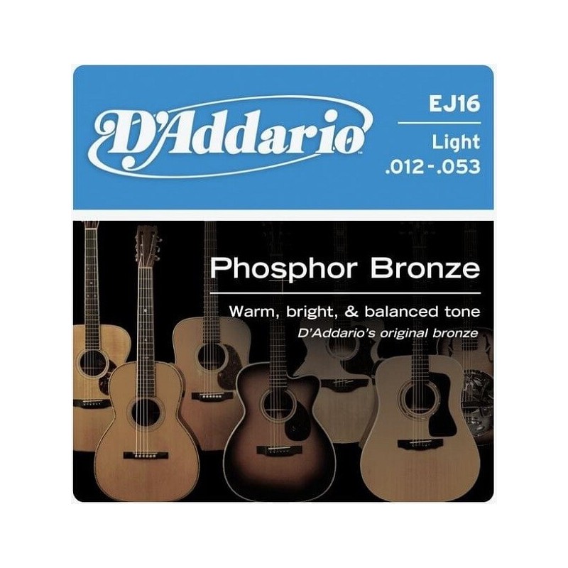 D'ADDARIO EJ16 Scalatura 012-53 - vaiconlasigla