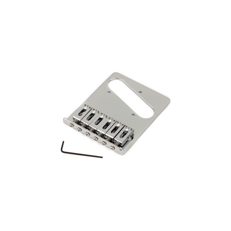 FENDER Standard Series Telecaster® Bridge Assembly, Chrome - vaiconlasigla