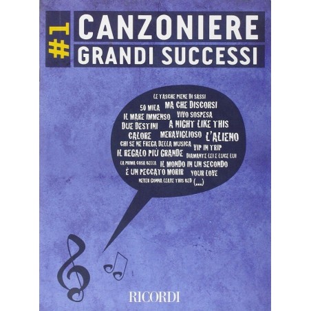 CANZONIERE GRANDI SUCCESSI - vaiconlasigla