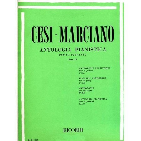 CESI MARCIANO ANTOLOGIA PIANISTICA FASCICOLO 4 - vai con la sigla
