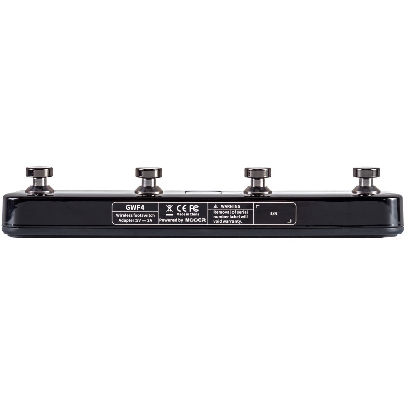 MOOER GWF4 - Footswitch Wireless Bluetooth per Mooer GTRS - vaiconlasigla