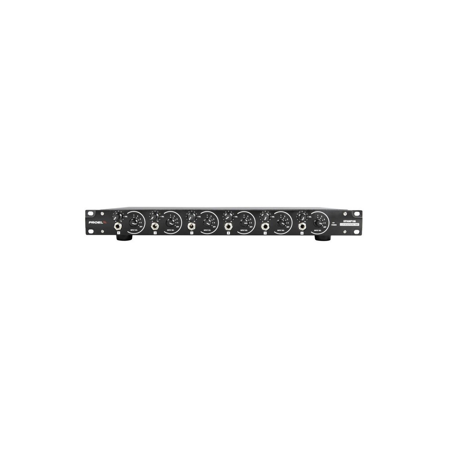PROEL HPAMP106, Amplificatore per cuffie  a 6 canali indipendenti. - vai con la sigla