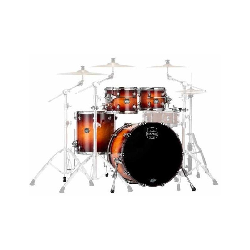 MAPEX SE529XBPO SATURN EVOLUTION BIRCH ROCK 4 PEZZI EXOTIC SUNBURST - vai con la sigla