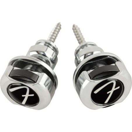 FENDER Infinity Strap Locks, Chrome - vai con la sigla