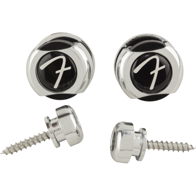 FENDER Infinity Strap Locks, Chrome - vai con la sigla