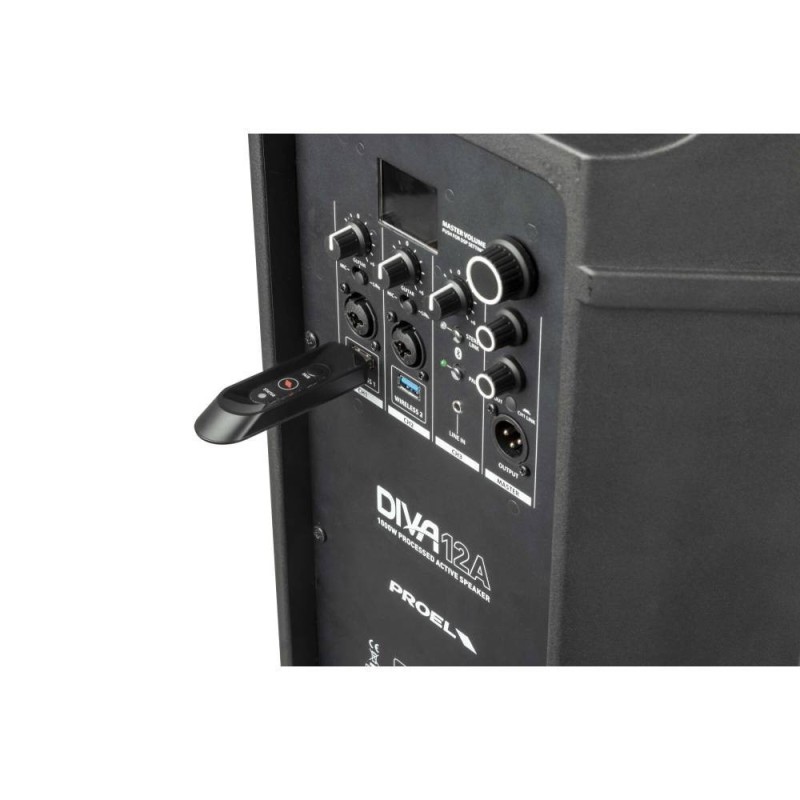 PROEL DIVA12A, Diffusore bi-amplificato da 12” 1000w - vai con la sigla