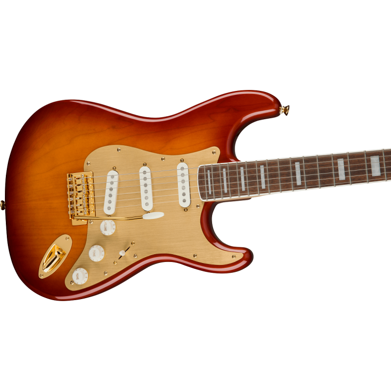 FENDER SQUIER 40th Anniversary Stratocaster, Gold Edition - vaiconlasigla