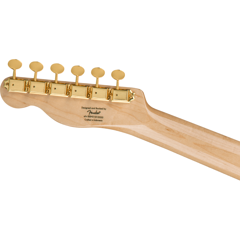 FENDER SQUIER 40TH ANNIVERSARY TELECASTER®, GOLD EDITION - vai con la sigla