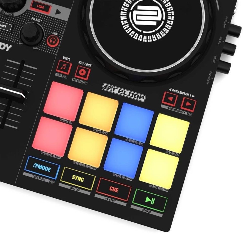 RELOOP Ready, dj controller, PICCOLE DIMENSIONI, GRANDI POSSIBILITA’ - vai con la sigla