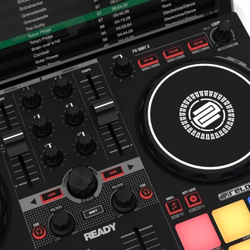 RELOOP Ready, dj controller, PICCOLE DIMENSIONI, GRANDI POSSIBILITA’ - vaiconlasigla