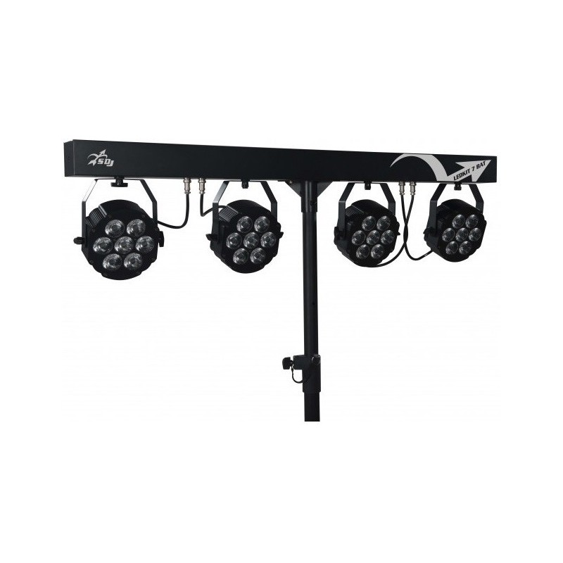 SAGITTER LED KIT HP 7 BAT barra con 4 proiettori a batteria - vai con la sigla