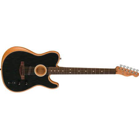 FENDER Acoustasonic Player Telecaster, Brushed Black - vai con la sigla