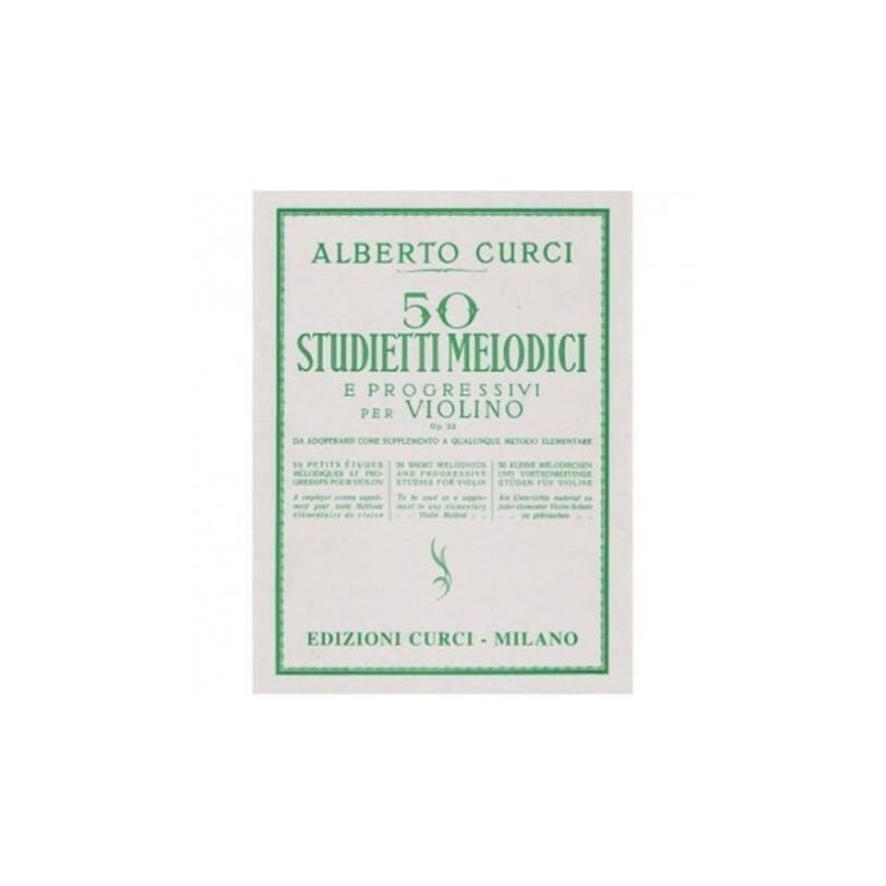 50 Studietti melodici e progressivi per violino op. 22 - vai con la sigla