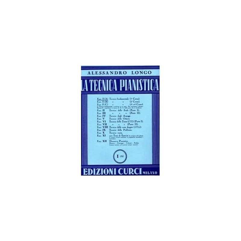 Alessandro Longo - Tecnica Pianistica Vol.1 - vai con la sigla