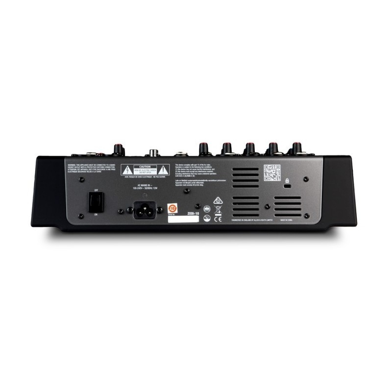 ALLEN & HEATH - ZEDI-10, mixer 10 canali con interfaccia audio USB - vaiconlasigla