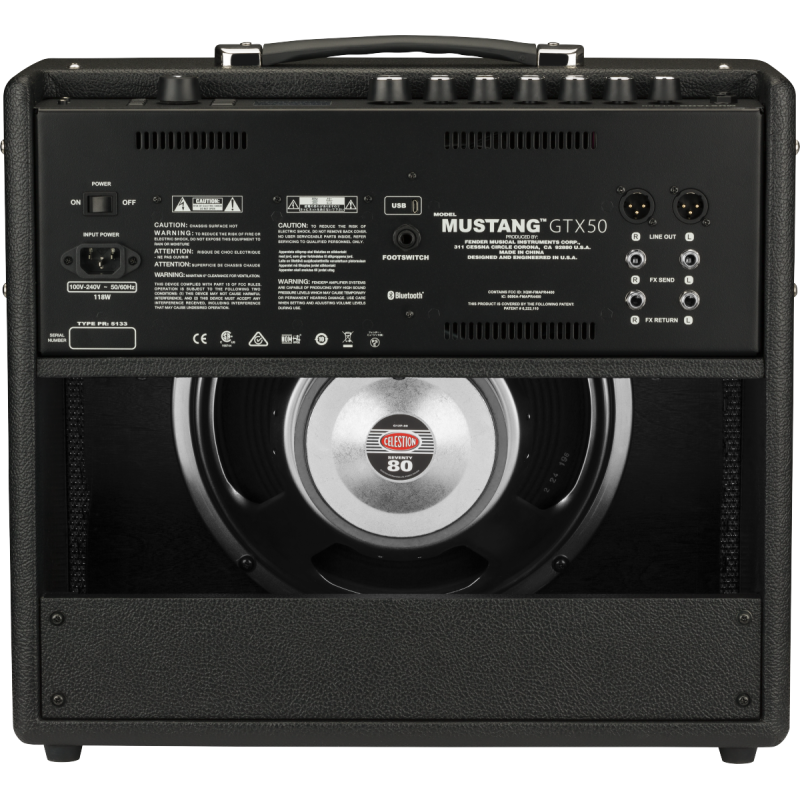 FENDER MUSTANG™ GTX50, amplificatore combo per chitarra elettrica - vaiconlasigla