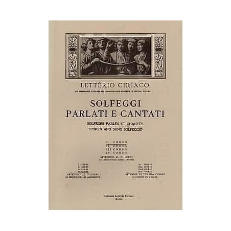 LETTERIO CIRIACO - ED9 - SOLFEGGI PARLATI E CANTATI I CORSO - vaiconlasigla