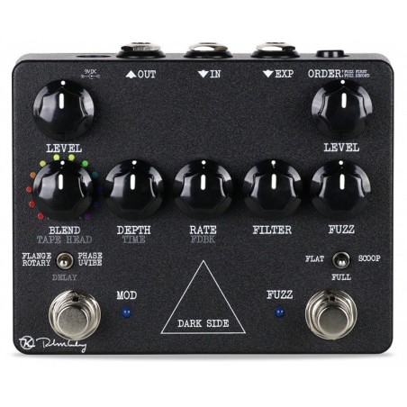 KEELEY Dark Side, Fuzz/Dealy/Modulazioni per chitarra - vai con la sigla