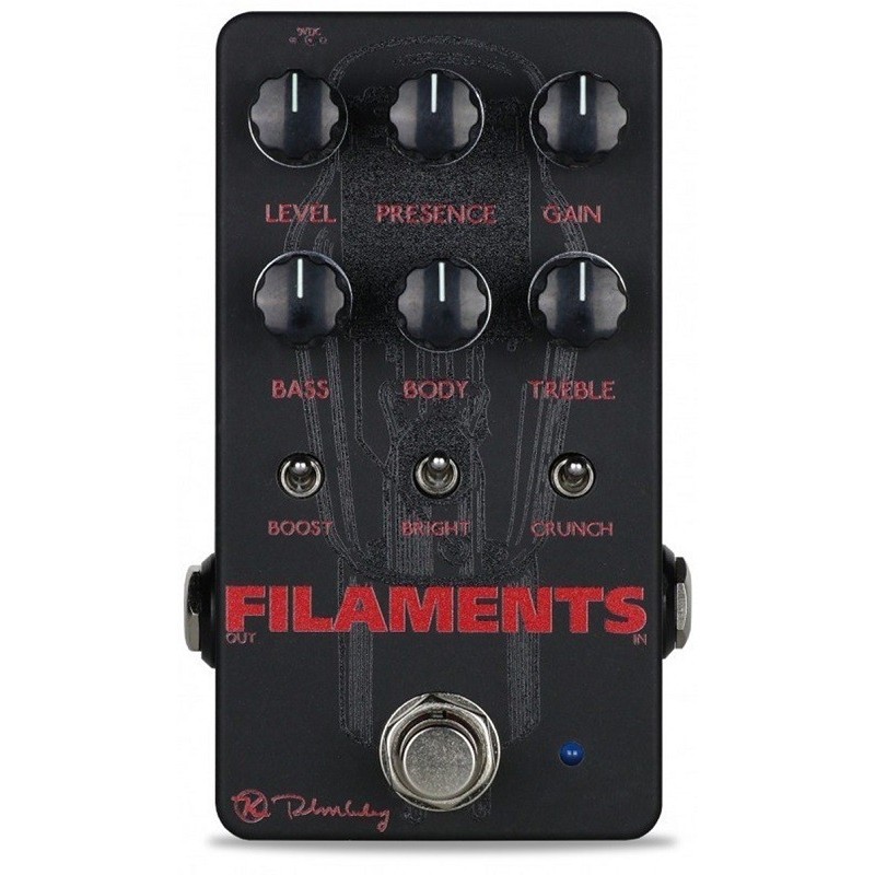 KEELEY Filaments, Distorsore Hi Gain per chitarra - vai con la sigla