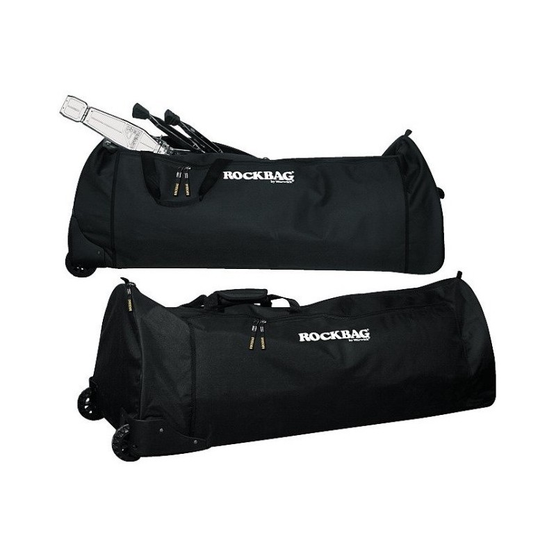 ROCKBAG RB 22503 B/1 - Borsa imbottita con ruote in  per l'hardware della batteria - vaiconlasigla
