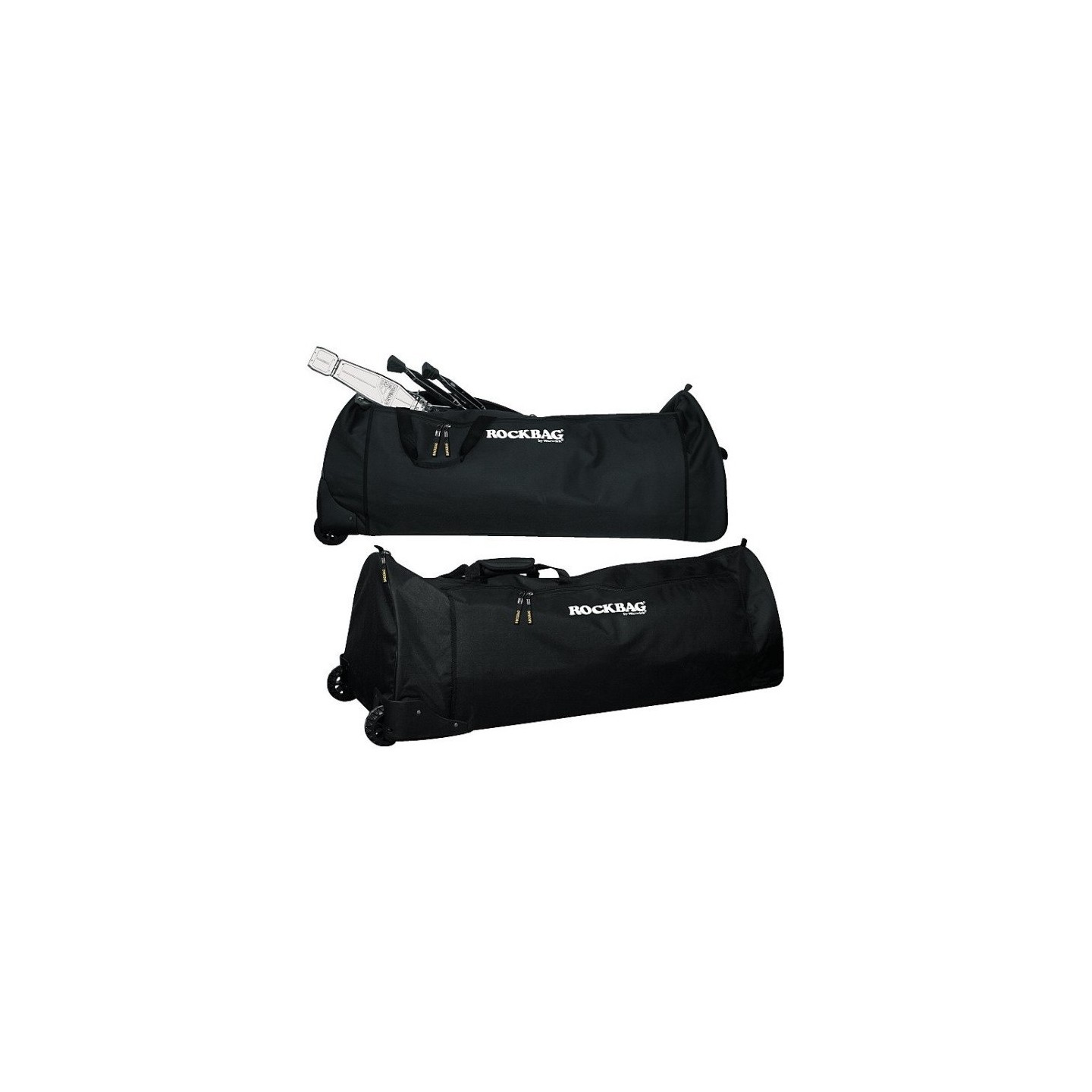 ROCKBAG RB 22503 B/1 - Borsa imbottita con ruote in  per l'hardware della batteria - vaiconlasigla