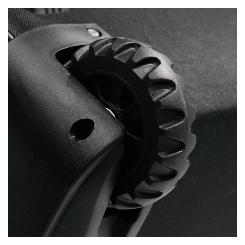 ROCKBAG RB 22503 B/1 - Borsa imbottita con ruote in  per l'hardware della batteria - vai con la sigla