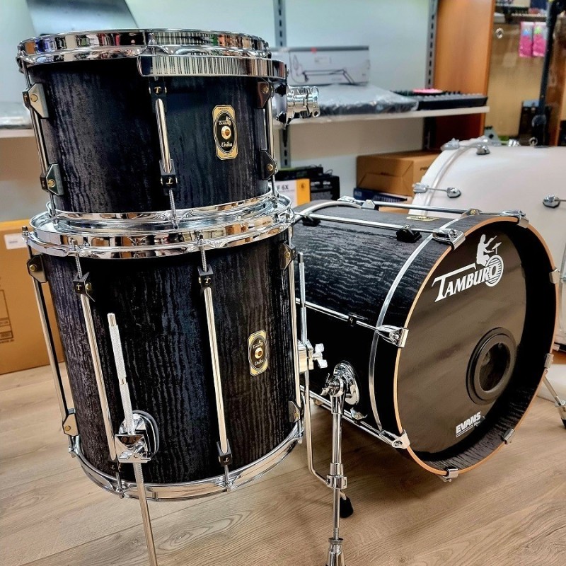 TAMBURO UNIKA 318, black flame - vai con la sigla