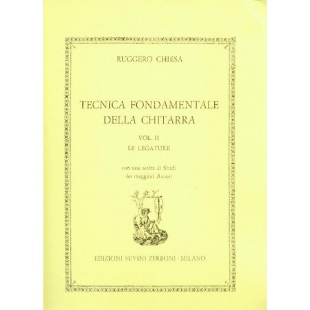 Tecnica fondamentale della chitarra vol 2 LE LEGATURE - vaiconlasigla