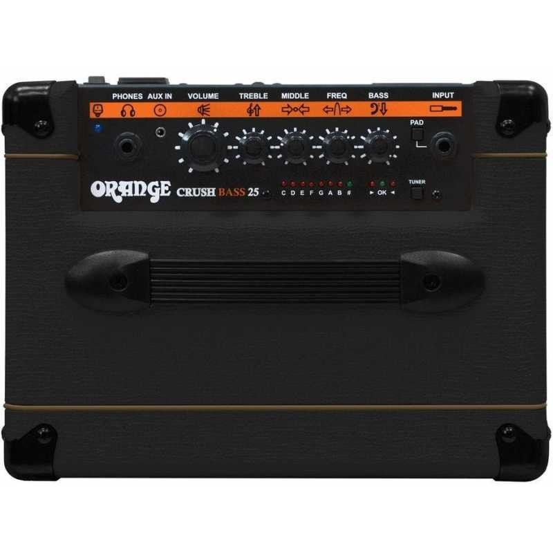 ORANGE CRUSH BASS 25 BLACK - Combo per basso  25w - vai con la sigla