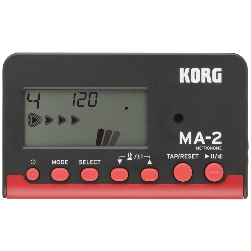 KORG - MA-2-BKRD- Metronomo Digitale - vaiconlasigla