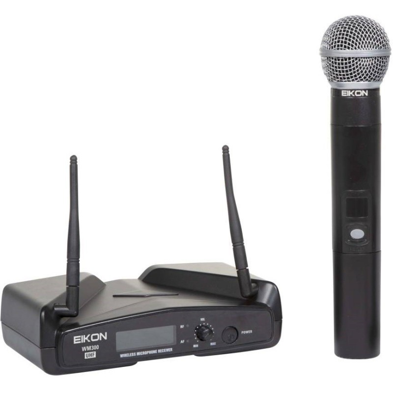 EIKON WM300M Radiomicrofono UHF a frequenza fissa - vai con la sigla
