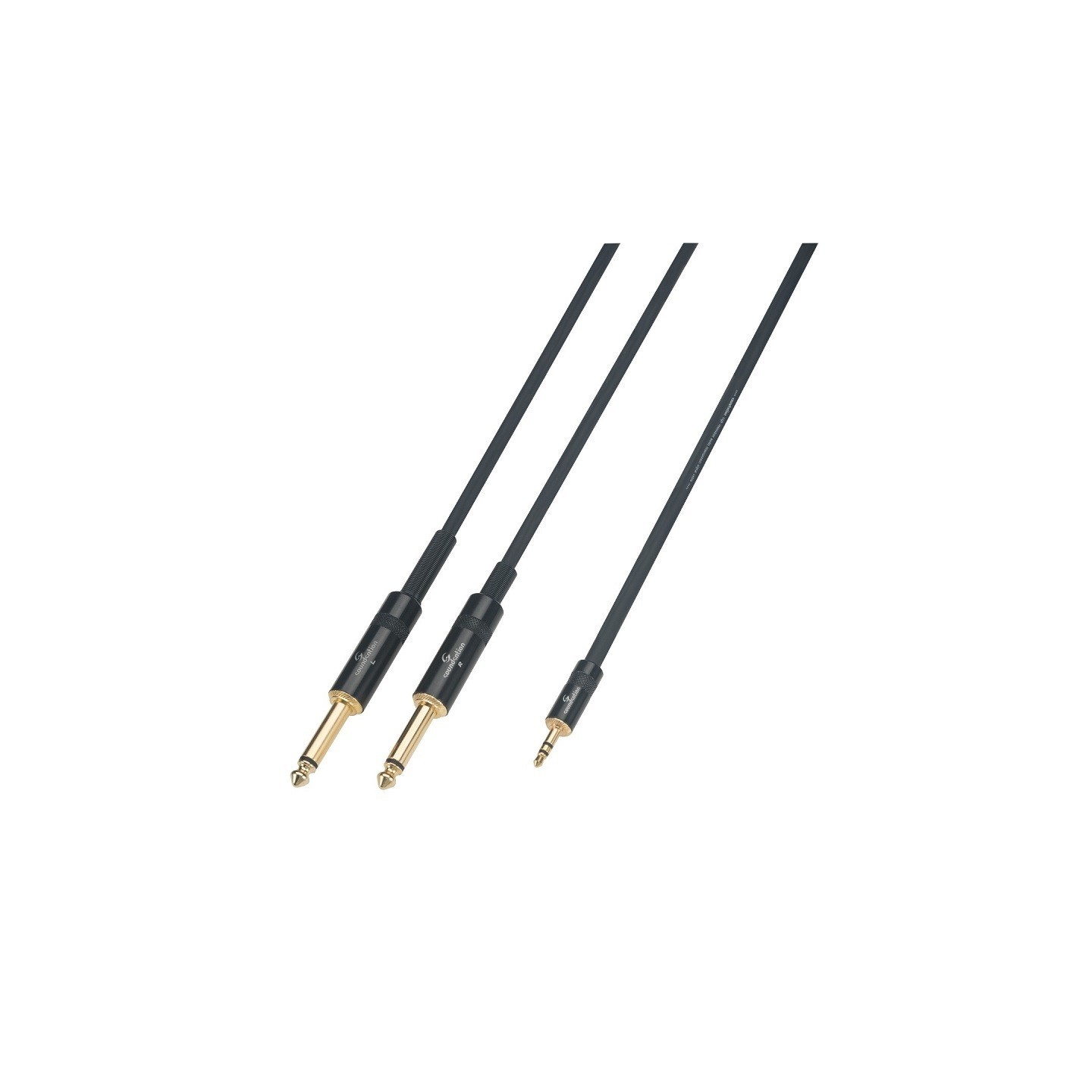 SOUNDSATION WM-MJ2J50Cavo adattatore jack stereo 3,5 - Jack 6,3 Mono / 5mt - vai con la sigla